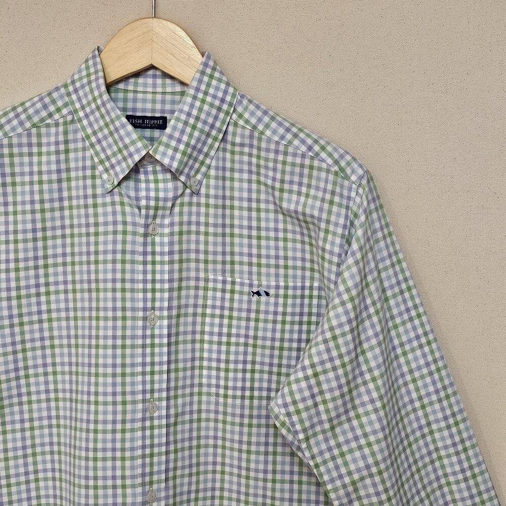 Fish Hippie Tailored Fit Button Down M